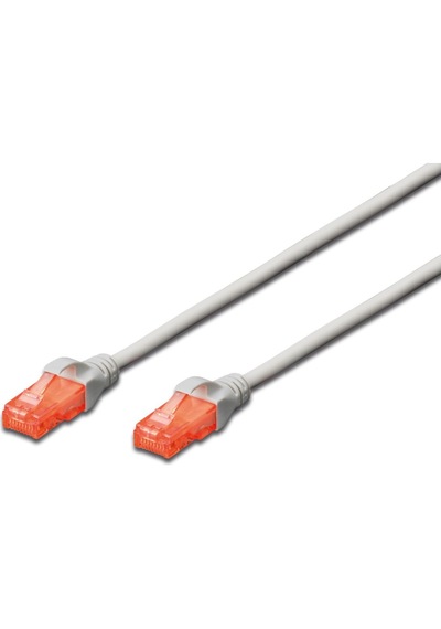 Dıgıtus Dk-1617-010/g 1 Metre Gri Cat6 Patch Kablo