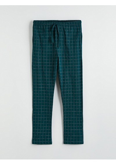 Lc Waikiki Lc Waıkıkı Mavi Standart Kalıp Ekose Erkek Pijama Altı