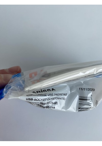 Mono Sıva Altı Usb Priz Beyaz Adaptörsüz