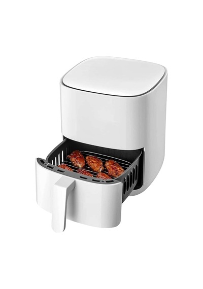Hava Fritözü 4l Airfryer Pratik Uzun Ömürlü Yağsız Pişirme Taşınabilir - Lisinya Çok Renkli