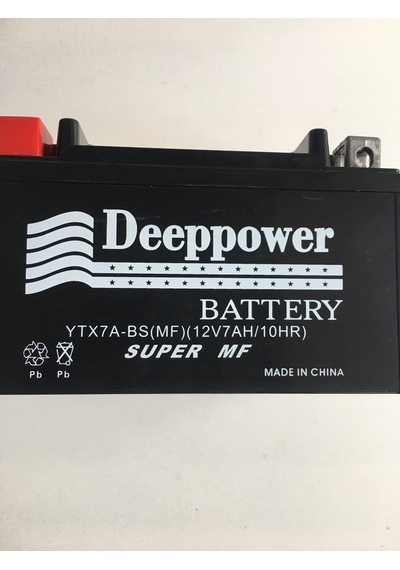 Akü Ytx7a-bs (mf) 12v 7ah Sct Ve Motosikletler İle Uyumlu
