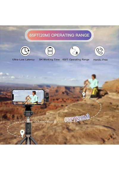 Type-c Çiftli Kablosuz Yaka Mikrofon Seti Telefon Vlog Canlı Yayın Tiktok Youtube Uyumlu Lisinya