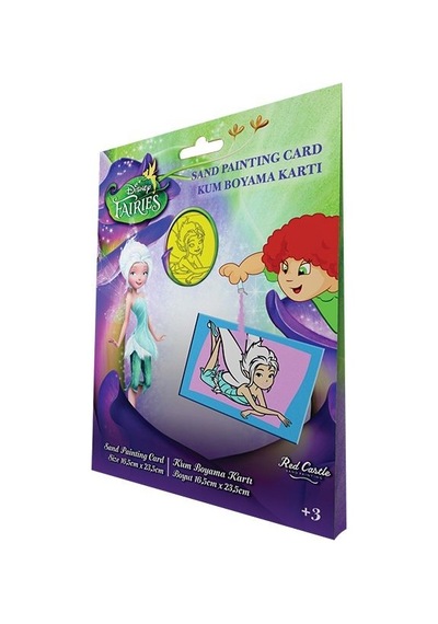 Disney Periler Eğitici Ve Eğilenceli Kum Boyama Seti-red Castle Ss-11