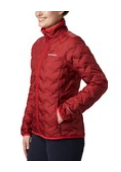 Columbia Wk0259-659 Delya Ridge Down Jacket Kadın Mont Kırmızı