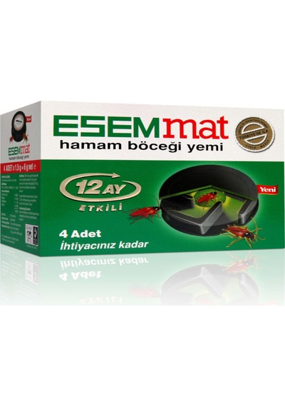 Esemmat Böcek Yemi 4 Adet