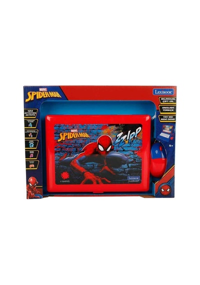 8834 Spiderman İngilizce Türkçe Laptop -sunman Renkli