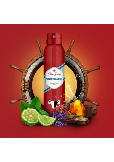 2 Adet Old Spice Whitewater Sprey Deodorant 150 Ml Erkekler İçin İkili Set Güçlü Koku Ada Esintisi