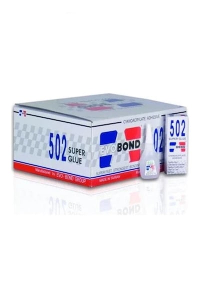 502 Japon Yapıştırıcı 3 Adet Evobond 502 Süper Yapıştırıcı 20gr