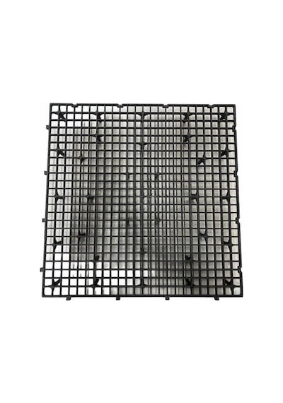 50x50 Plastik Güvercin Kümes Taban Izgarası Siyah