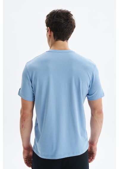 AR-MA Arma Erkek Regular Fit Yazı Baskılı Süprem Bisiklet Yaka Tişört Y29344472302 Mavi-m16 Mavi