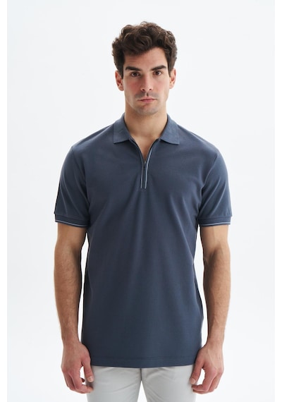 AR-MA Arma Erkek Regular Fit Basic % 100 Pamuk Pike Fermuarlı Polo Yaka Tişört Y29374354002 Gri AR-MA Arma Erkek Regular Fit Basic % 100 Pamuk Pike Fermuarlı Polo Yaka Tişört Y29374354002 Gri