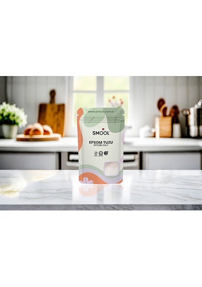 Smool Epsom Tuzu 1000 Gr Ingiliz Tuzu Katkısız, Banyo Tuzu Ayak Banyosu Peeling 1 Kg