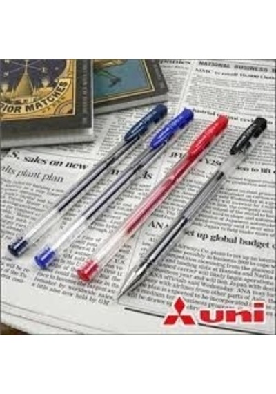Uni-ball Signo Um-100 Jel Mürekkepli Kalem Mavi 0.7 Mm - Suya Dayanıklı 12 Adet