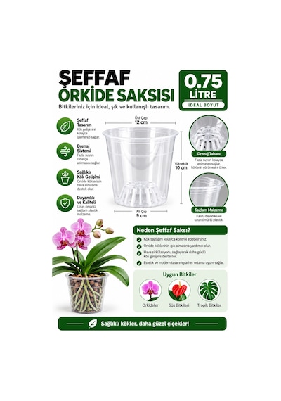 Orkide Bakım Seti Saksı Keiki Macunu Köklendirme Jeli Power Mix Bloom 5 Parça 1 L