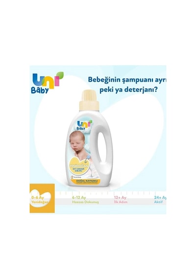 Mey İthalat Yenidoğan Sıvı Çamaşır Sabunu 1500 Ml Renkli