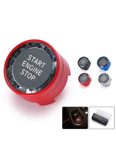 Bmw Start Stop Tuşu F30 F22 F20 F32 F10 G30 Siyah Renk 636