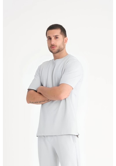 Tarzsokak Erkek Penye Oversize Beyaz