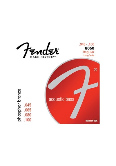 Fender 8060 Acoustic Bass Strings Takım Tel Akustik Bas Gitar Te