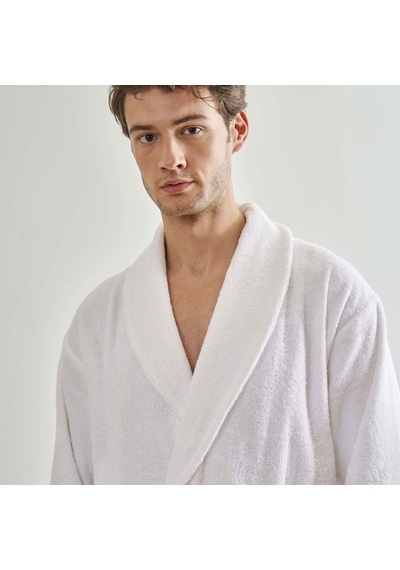 Linens Soft Pamuk S Bornoz Beyaz 340 G/m²
