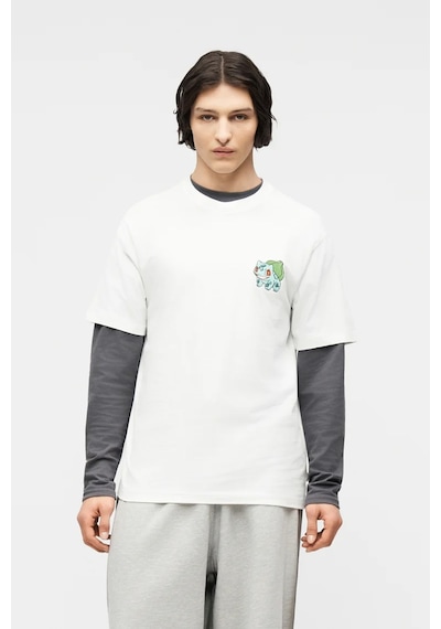 Only & Sons Erkek Lisanslı Bulbasaur Pokemon T-shirt Yeşil