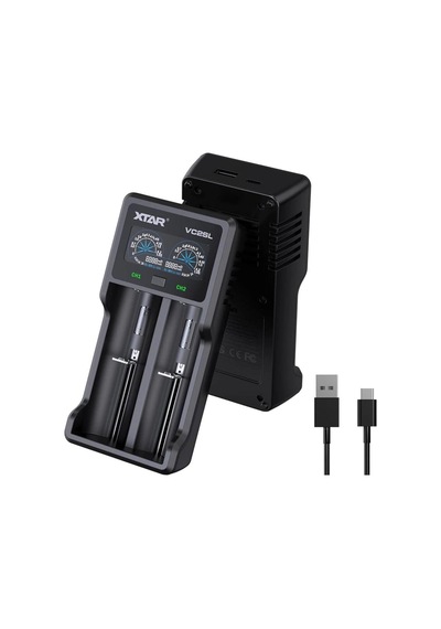 Xtar Vc2sl İkili Li-ion / Nı-cd / Nı-mh Pil Şarj Cihazı Tdrtr