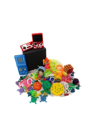 Nostaljik Özel Oyuncak Kutusu Mavi Tetris Ve Nostaljik Atari (502521276)