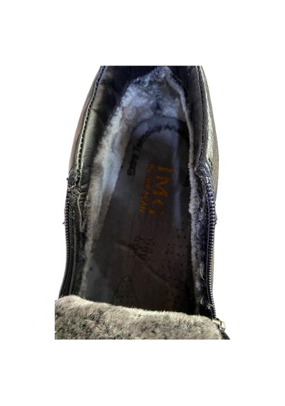 Fastbrandshoes Erkek Deri Düz Taban Bot Siyah - 661969646 Siyah