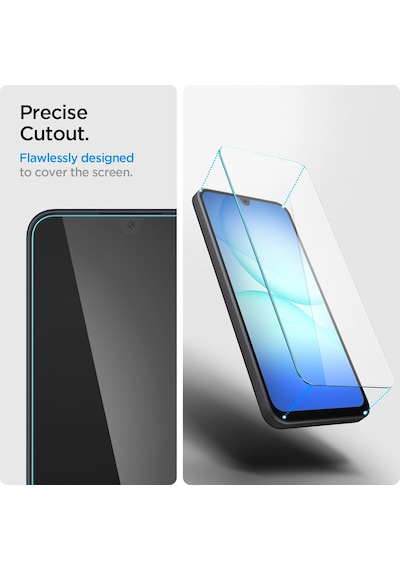 Galaxy A17 / A16 / A26 / M36 / F36 / M17 / M16 İle Uyumlu Ekran Koruyucu Cam Glas.tr Slim 2 Adet - Agl08935