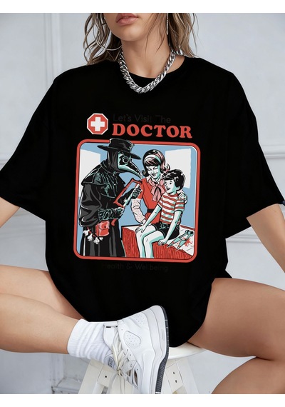Noıssey Urban Pop Graphic Kadın Tişört Koleksiyonukod 5588 Siyah