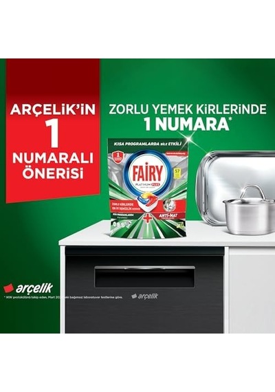 Platinum Plus Bulaşık Makinesi Deterjanı Kapsülü/tableti 65 Yıkama