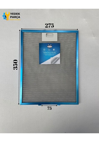 Teka Uyumlu Df60 Davlumbaz Metal Yağ Filtresi