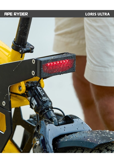 Ape Ryder Loris Ultra Elektrikli Bisiklet Siyah - 1500w