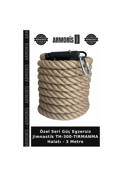 Özel Seri Güç Egzersiz Jimnastik Th-300-tırmanma Halatı - 3 Metre