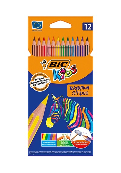 4 Adet Bıc Kids 12'li Kuru Boya Diğer