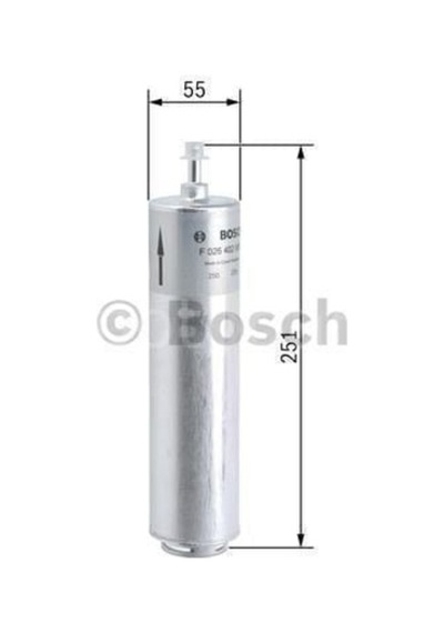 Bmw 320 D 09.2005 - 09.2007 Bosch Mazot Filtresi Filitre