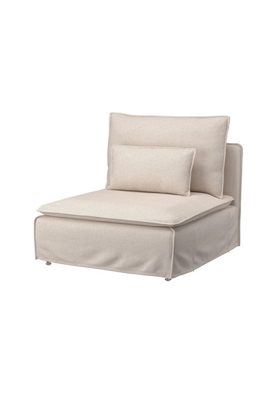 Ikea Ekru Modern Kanepe - Tekli Koltuk