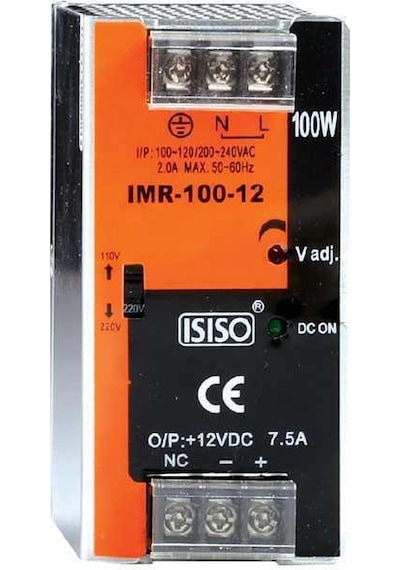 24VDC 4.2A 100W Ray Tipi Güç Kaynağı