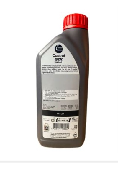Castrol GTX 10W-40 Sentetik Motor Yağı 1 L