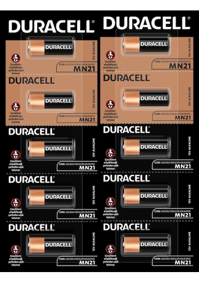 DURACELL 23 A MN21 PİL 10LU ALKALİN 12 VOLT