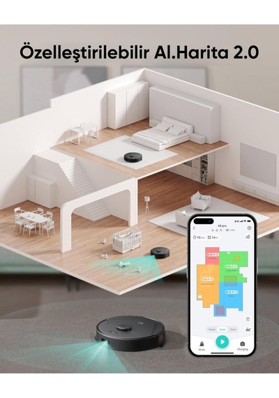 Anker Eufy Clean X8 Pro Akıllı Robot Süpürge (Teşhir)