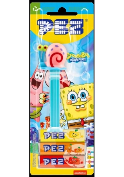 Pez Oyuncaklı Şeker Sponge Bob Gary