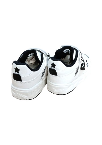 Cool King Patik Çocuk Sneaker Ayakkabı Beyaz Kırmızı