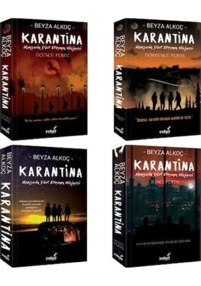 Karantina Serisi 4 Kitap Set - Beyza Alkoç
