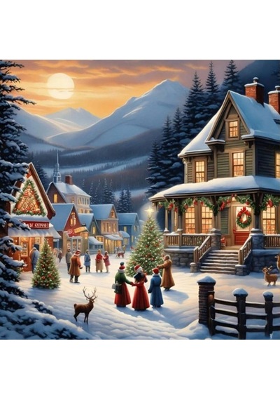 5d Elmas Boncuk Taş Işleme Mozaik Goblen Kit 30x30cm Ms19542 Diamond Painting Boncuk Puzzle Elmas Boyama