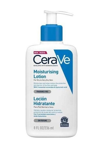 Nemlendirici Losyon Kuru Ciltler Seramid Ve Hyalüronik Asit İçerikli Yüz Vücut 236ml 3337875597210