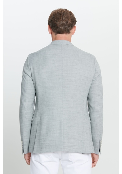 AC&Co / Altınyıldız Classics Erkek Yesıl Slim Fit Dar Kesim Mono Yaka Kapak Cepli Diagonal Esnek Ceket Yesıl AC&Co / Altınyıldız Classics Erkek Yesıl Slim Fit Dar Kesim Mono Yaka Kapak Cepli Diagonal Esnek Ceket Yesıl