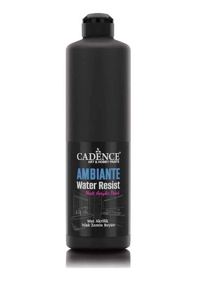 Ambiante Islak Zemin Boyası Aw-24 Siyah 500ml + Katalizör 20gr