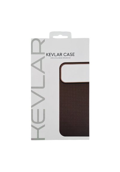 Apple iPhone 17 Air Magsafe Uyumlu Aramid Kevlar Karbon Fiber Kılıf Siyah