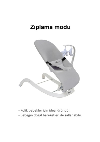 Mamma Rocker Plus Yeni Nesil Çift Sallama Fonk. Ana Kucağı Anne Sallar + Bebek Kendini Sallar