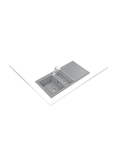 Teka Stone 60 B-Tg Metalik Gri Granit Mutfak Eviyesi